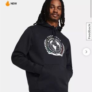 Men's UA Icon Fleece Black History Month Hoodie Size M